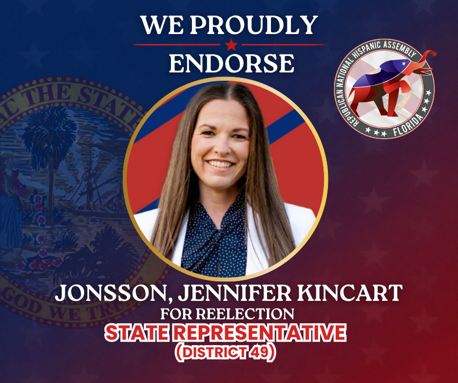 RNHA Florida endorsement of Jennifer Kincart Jonsson for State District 49