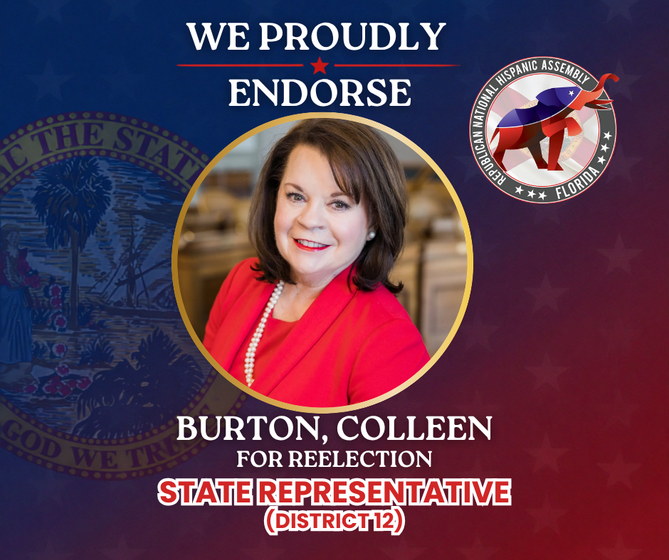 RNHA Florida endorsement of Colleen Burton for State Senate District 12