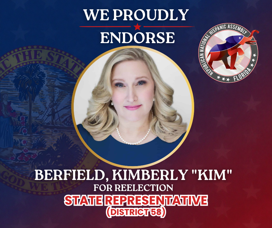 RNHA Florida endorsement of Kimberly "Kim" Berfield for State District 58