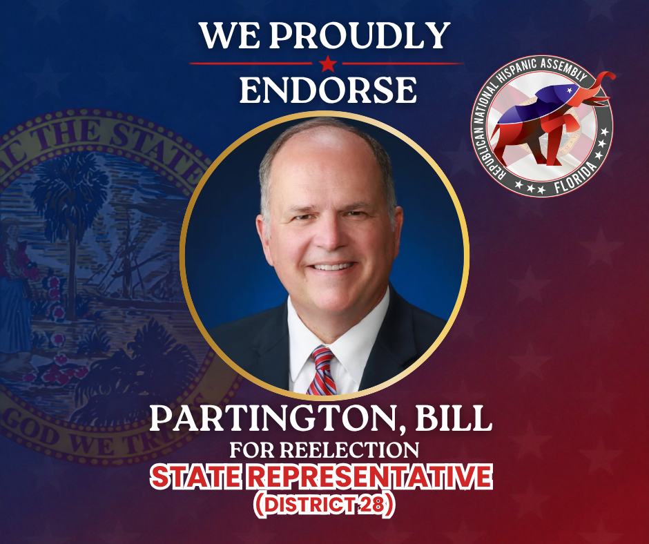 RNHA Florida endorsement of Bill Partington for State District 28