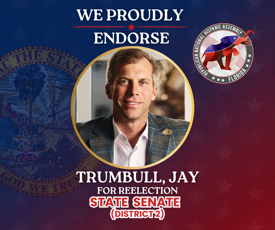 RNHA Florida endorsement of Jay Trumbull for State Senate District 2
