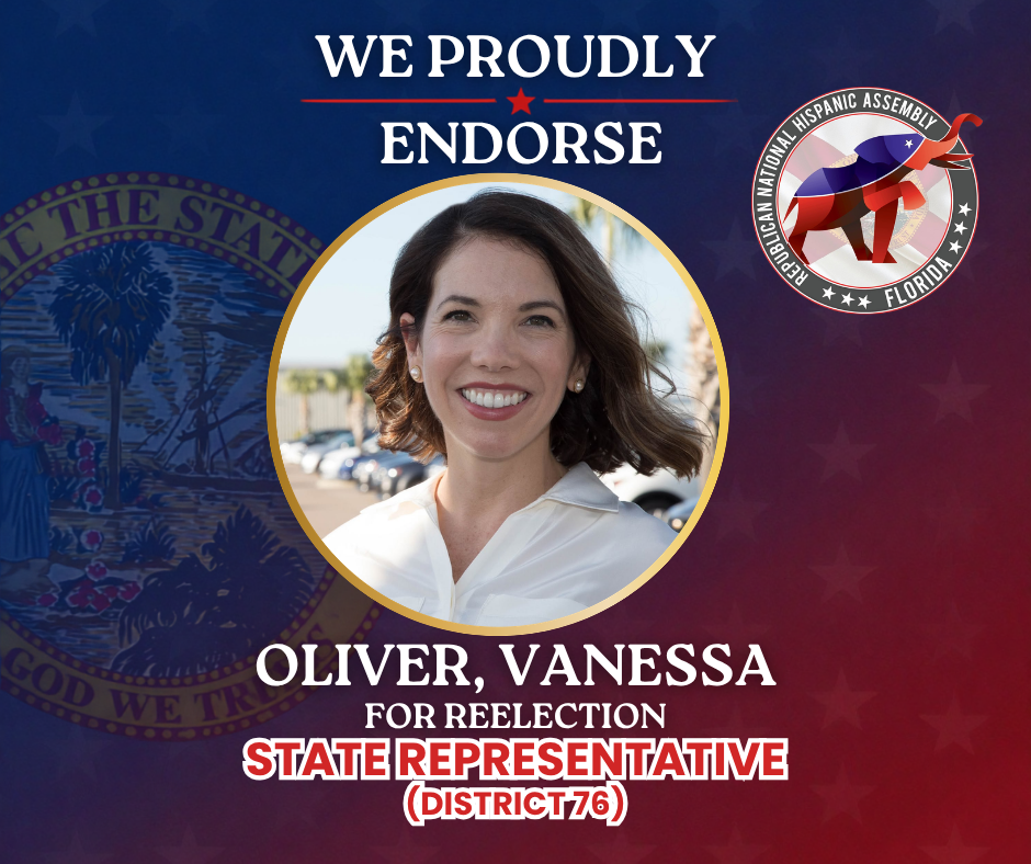 RNHA Florida endorsement of Vanessa Oliver for State District 76