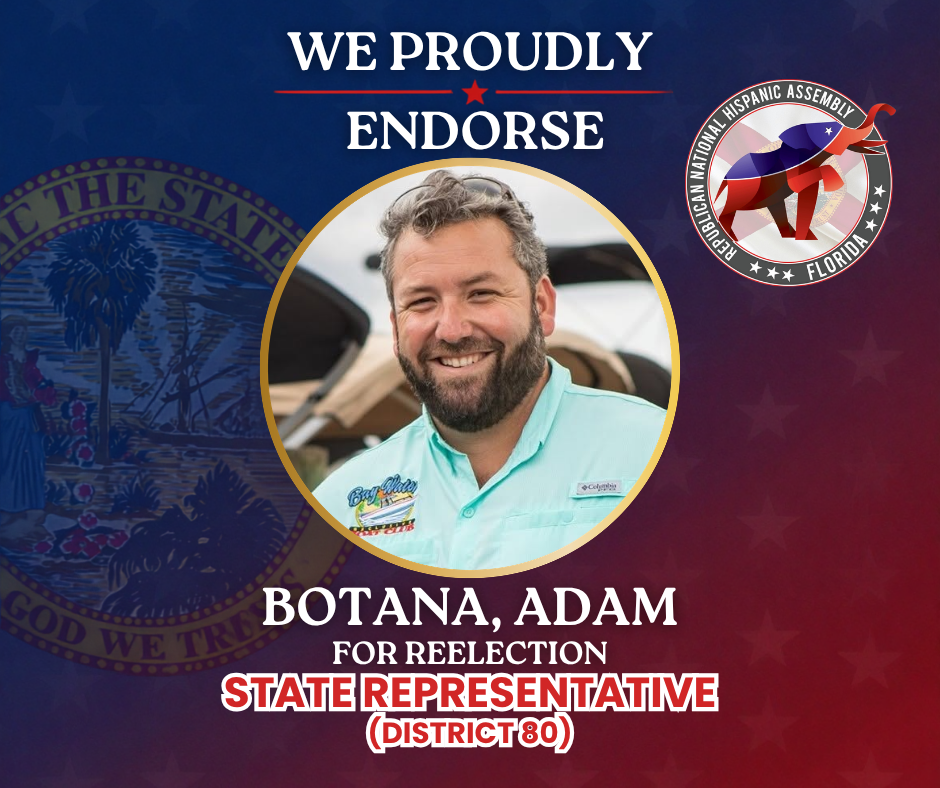 RNHA Florida endorsement of Adam Botana for State District 80