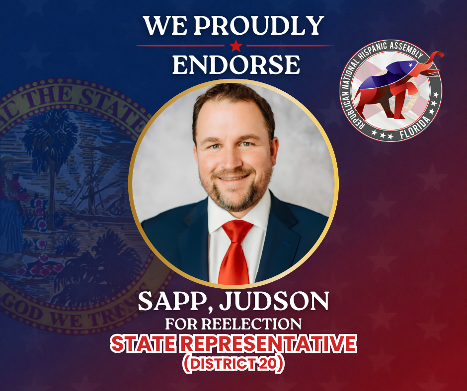 RNHA Florida endorsement of Judson Sapp for State District 20