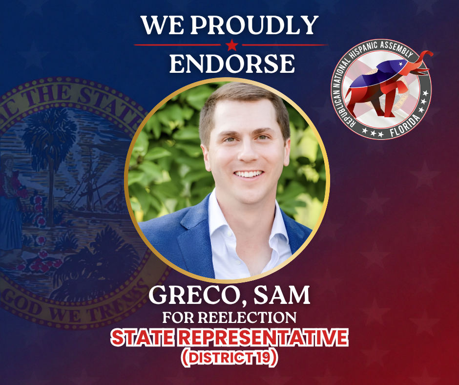 RNHA Florida endorsement of Sam Greco for State District 19