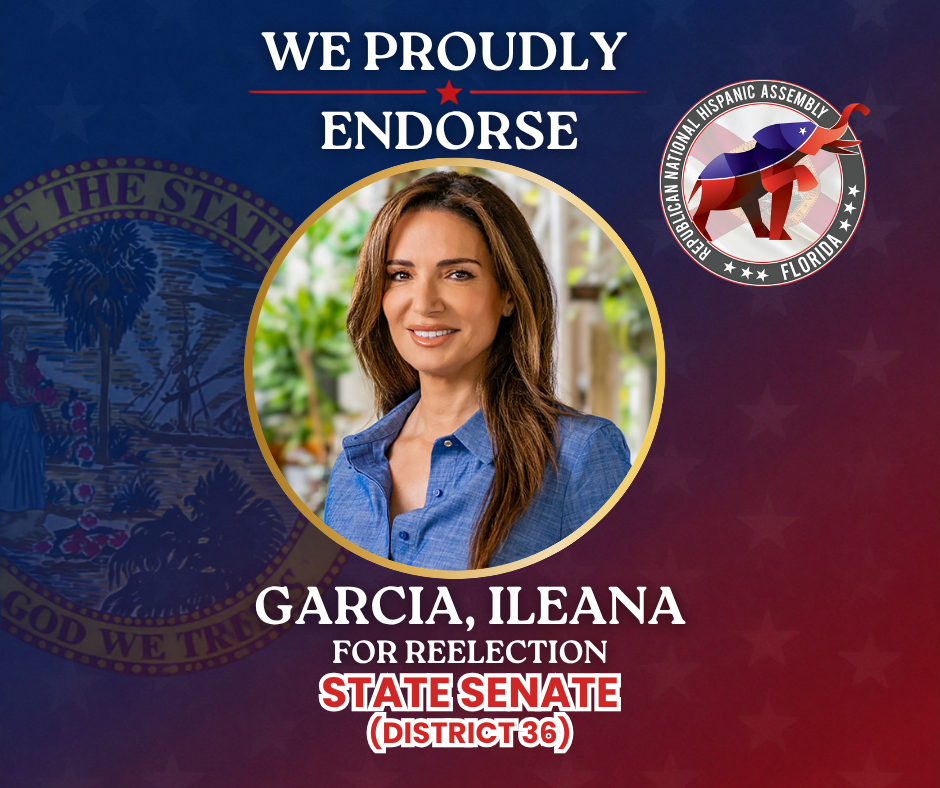 RNHA Florida endorsement of Ileana Garcia for State Senate District 36