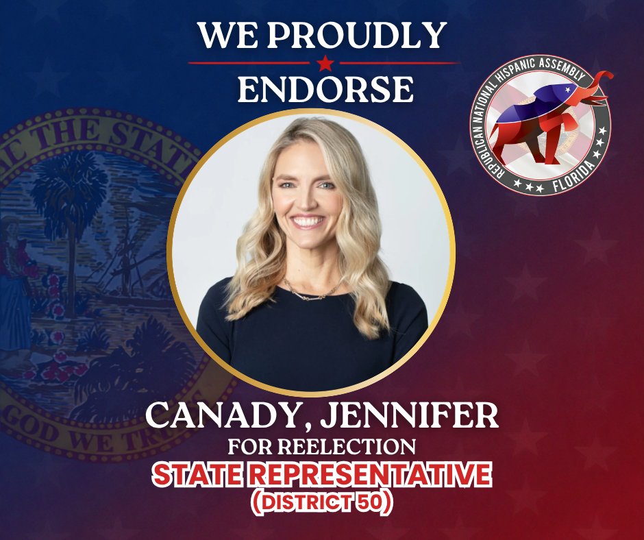 RNHA Florida endorsement of Jennifer Canady for State District 50
