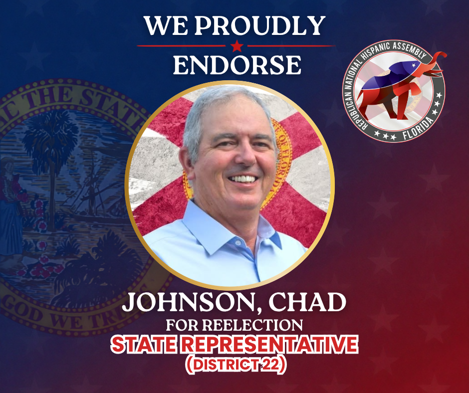 RNHA Florida endorsement of Chad Johnson for State District 22