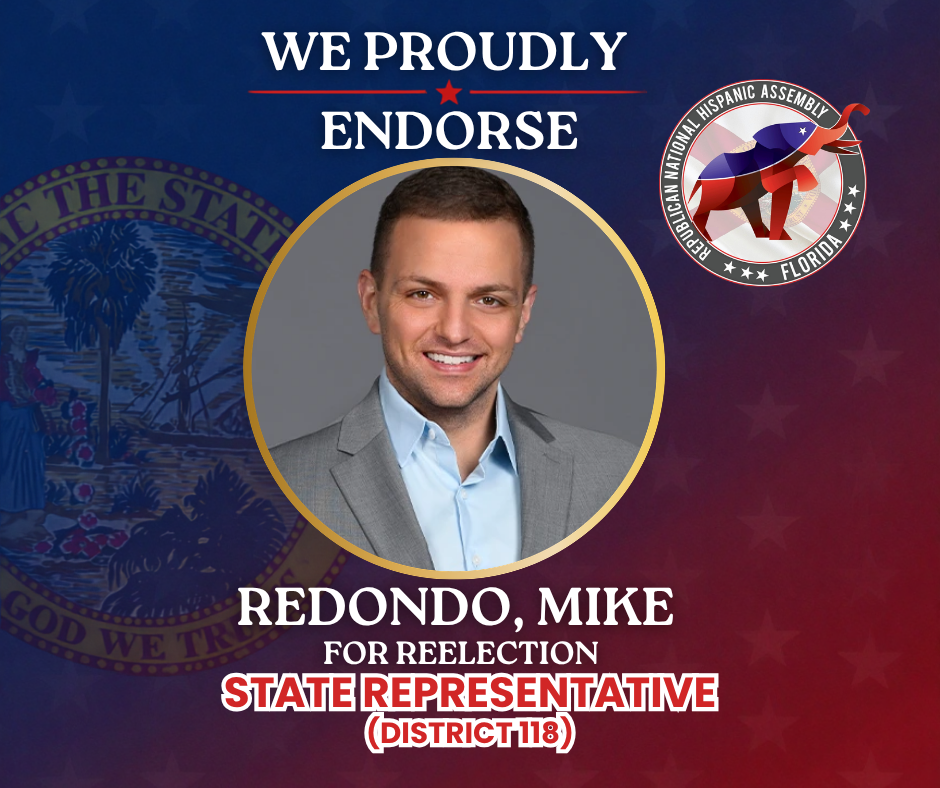 RNHA Florida endorsement of Mike Redondo for State District 118