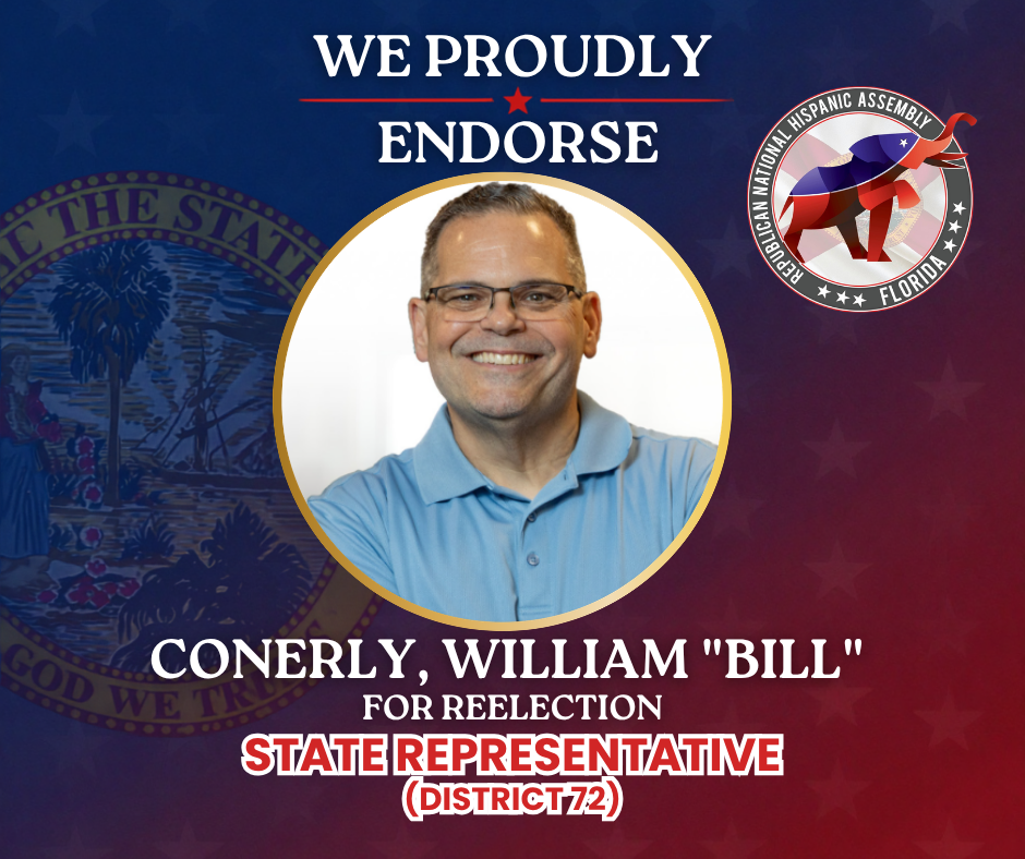 RNHA Florida endorsement of William "Bill" Conerly for State District 72