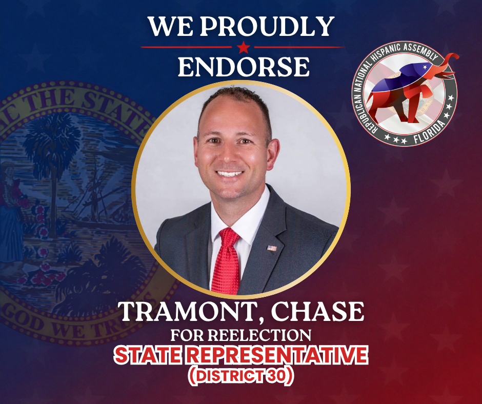 RNHA Florida endorsement of Chase Tramont for State District 30