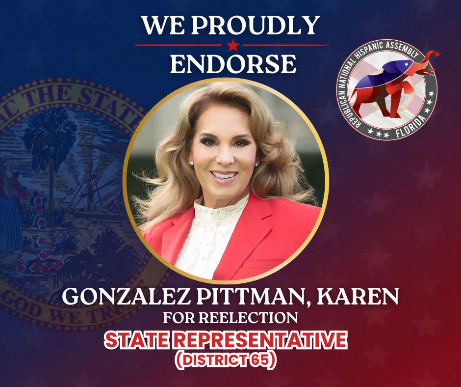 RNHA Florida endorsement of Karen Gonzalez Pittman for State District 65