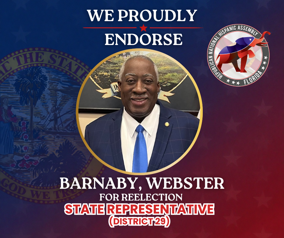 RNHA Florida endorsement of Webster Barnaby for State District 29