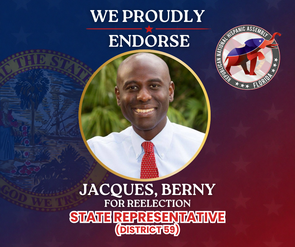 RNHA Florida endorsement of Berny Jacques for State District 59