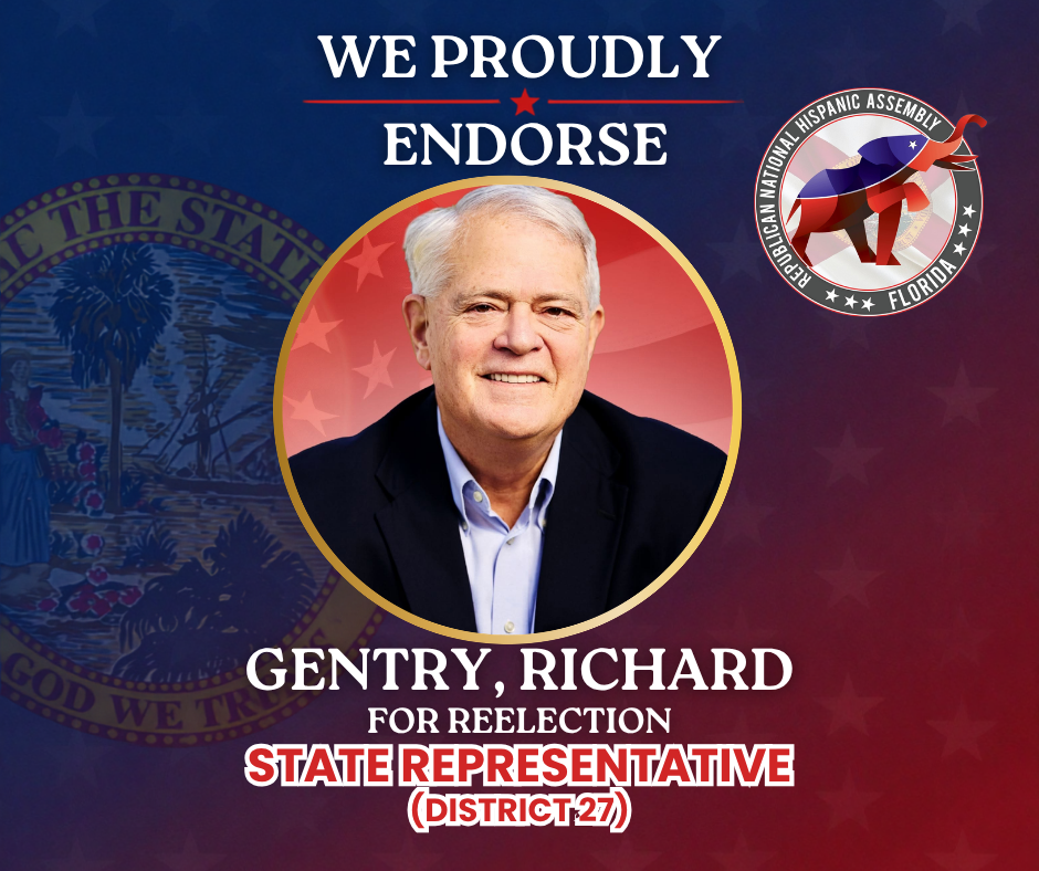 RNHA Florida endorsement of Richard Gentry for State District 27