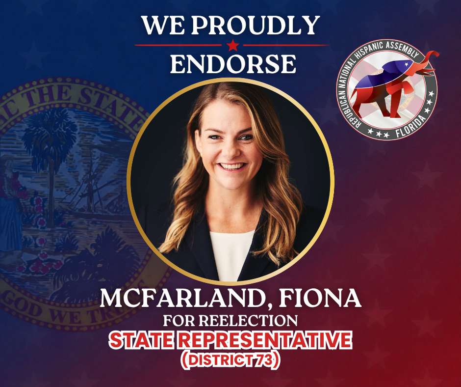 RNHA Florida endorsement of Fiona McFarland for State District 73