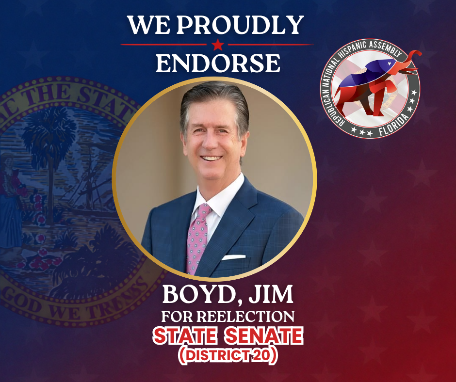RNHA Florida endorsement of Jim Boyd for State Senate District 20