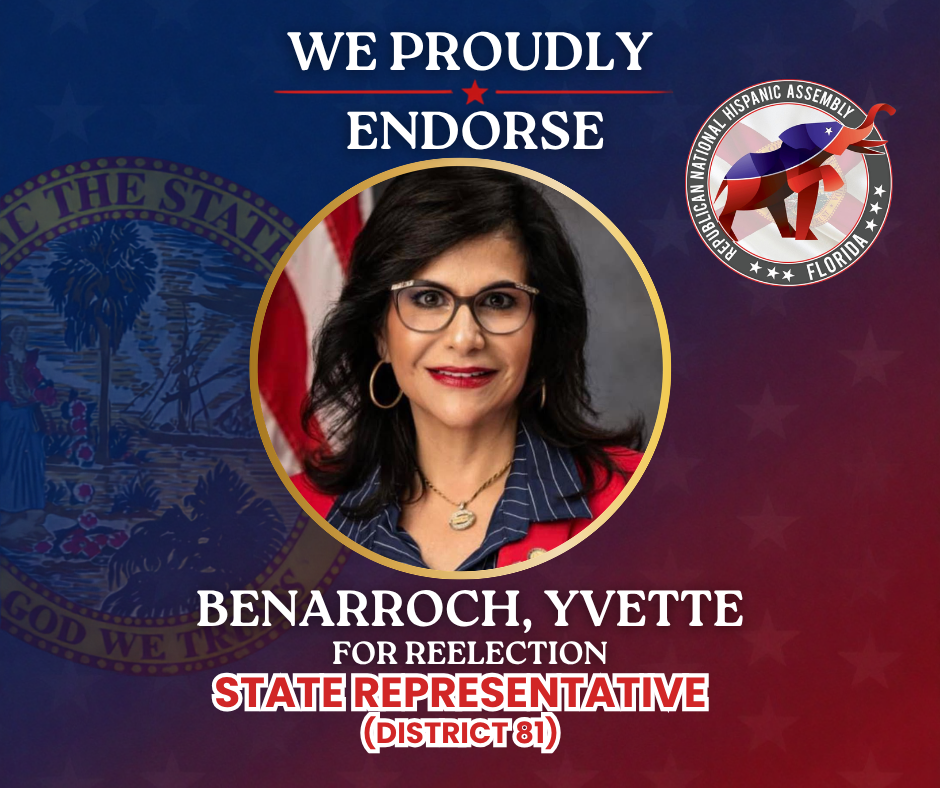 RNHA Florida endorsement of Yvette Benarroch for State District 81