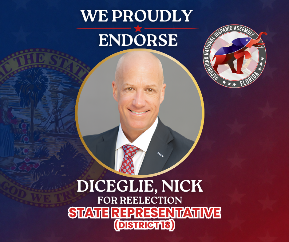 RNHA Florida endorsement of Nick DiCeglie for State Senate District 18